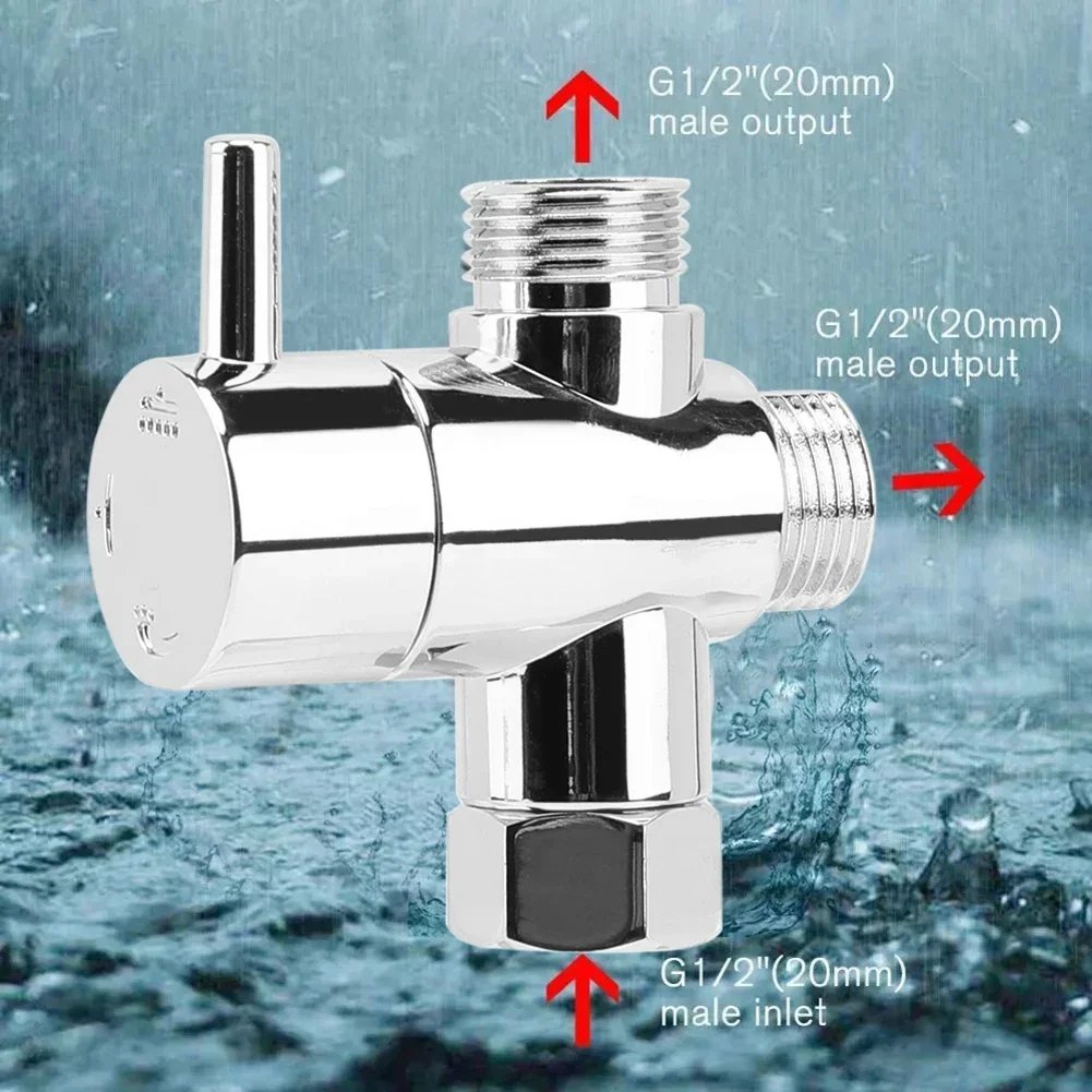 Brass 3-Way Diverter Valve G1/2