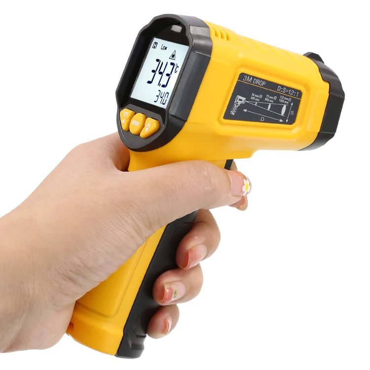 TS600 Infrared Non-Contact HYTAIS Thermometer Handheld Industrial High-Precision Electronic Temperature Gauge TS600