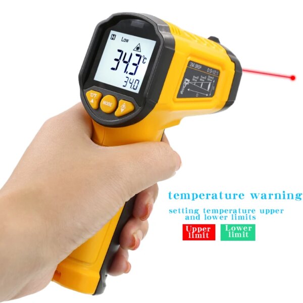 TS600 Infrared Non-Contact HYTAIS Thermometer Handheld Industrial High-Precision Electronic Temperature Gauge TS600 - Image 2