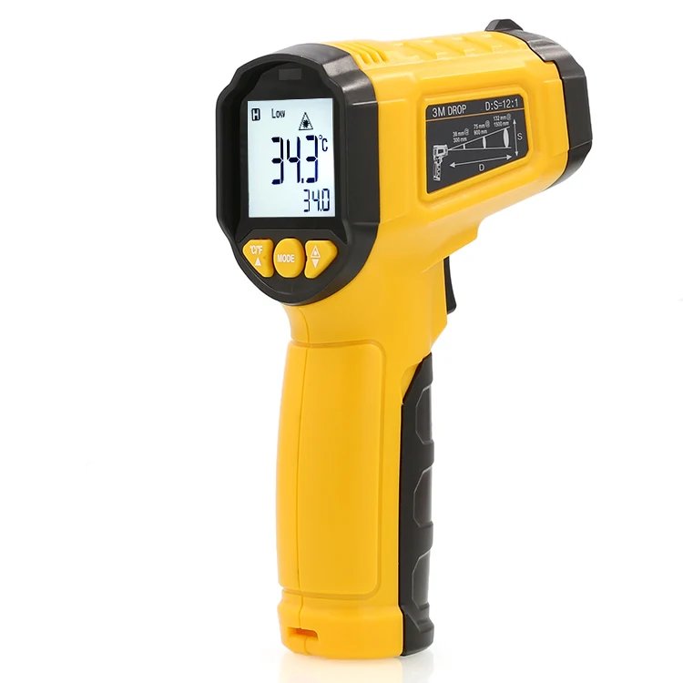 TS600 Infrared Non-Contact HYTAIS Thermometer Handheld Industrial High-Precision Electronic Temperature Gauge TS600