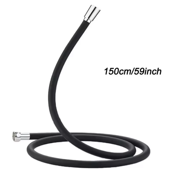 New 1.5/2/3M Silicone Shower Head Hose Flexible Anti-Winding Pipe High Pressure Powerful Shower Tube Bathroom Faucte Accessories - Image 6