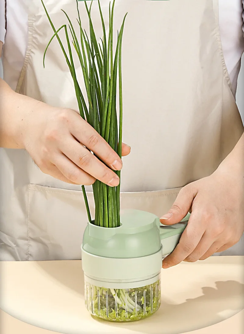 Multifunctional Electric Vegetable Chopper, Convenient Gadget for Home Kitchen, Fruit, Vegetable and Meat Chopping Tools Multifunctional Electric Vegetable Chopper, Convenient Gadget for Home Kitchen, Fruit, Vegetable and Meat Chopping Tools