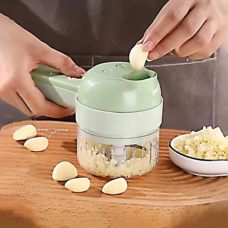 Multifunctional Electric Vegetable Chopper, Convenient Gadget for Home Kitchen, Fruit, Vegetable and Meat Chopping Tools Multifunctional Electric Vegetable Chopper, Convenient Gadget for Home Kitchen, Fruit, Vegetable and Meat Chopping Tools