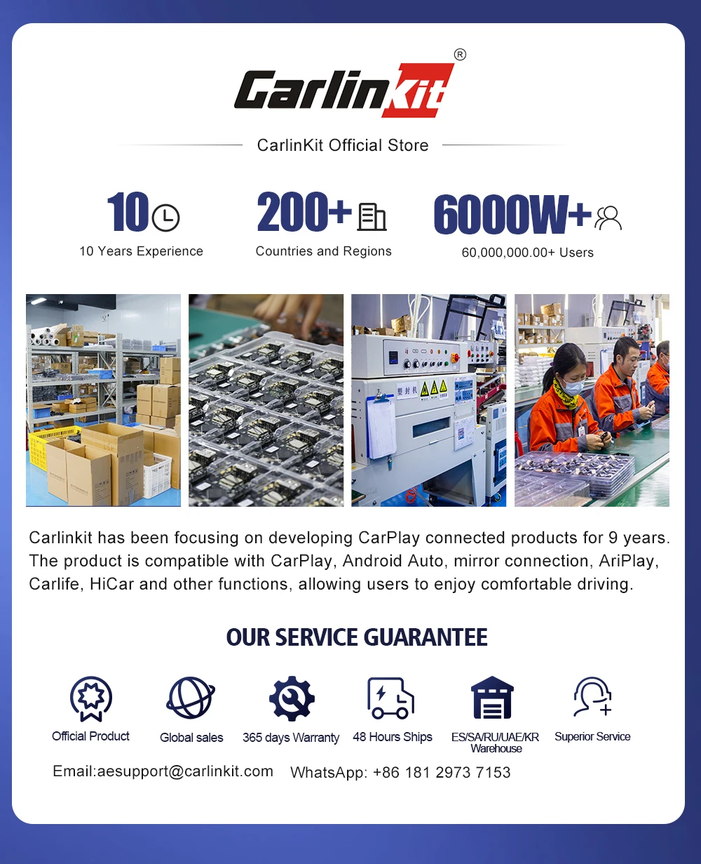 2025 CarlinKit CarPlay AI Box Android 13.0 SM6225 QCM6125 Android Auto Wireless CarPlay Adapter 2.4+5GGPS 64G 128G FOTA Upgrade 2025 CarlinKit CarPlay AI Box Android 13.0 SM6225 QCM6125 Android Auto Wireless CarPlay Adapter 2.4+5GGPS 64G 128G FOTA Upgrade