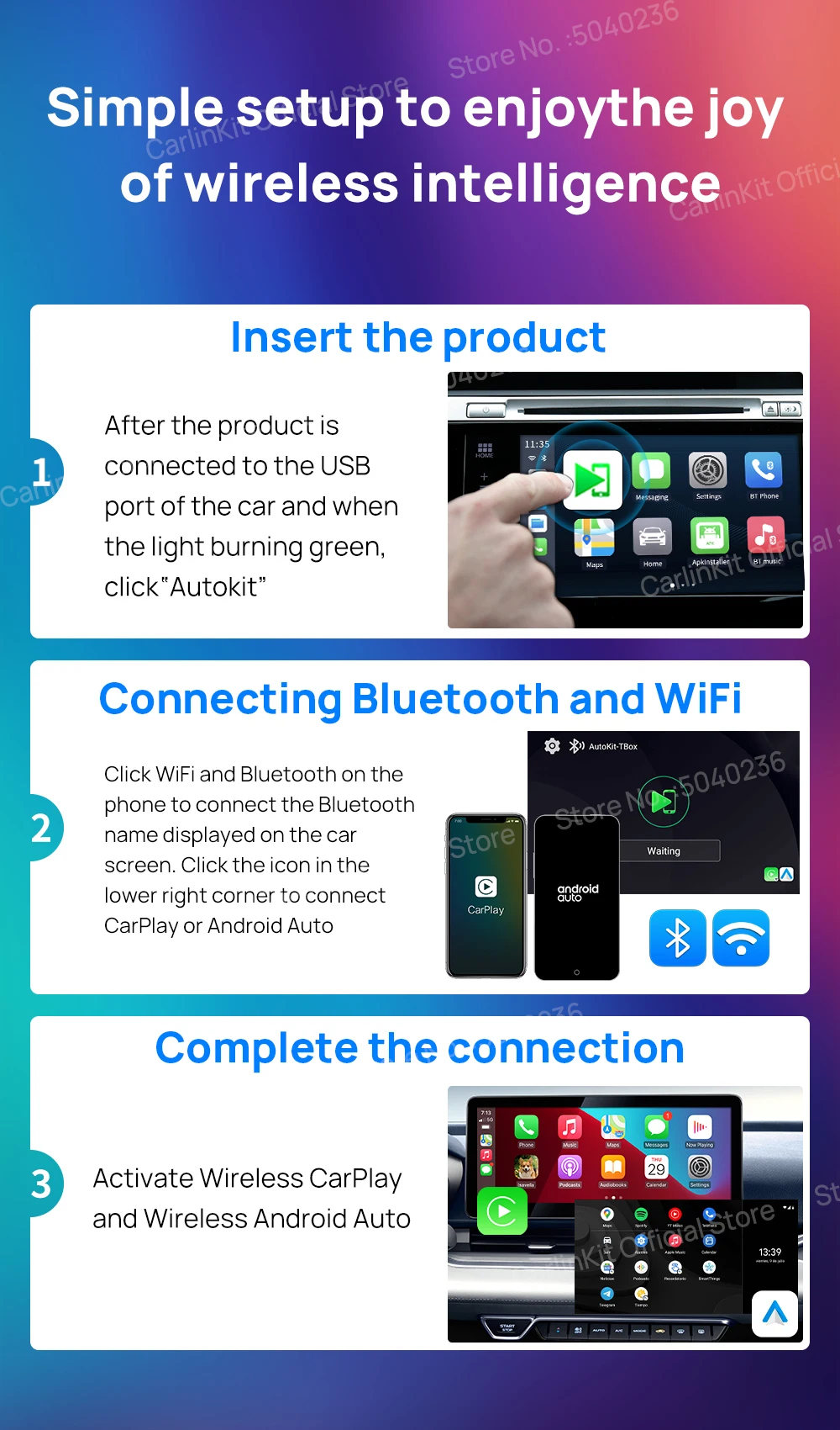2025 CarlinKit CarPlay AI Box Android 13.0 SM6225 QCM6125 Android Auto Wireless CarPlay Adapter 2.4+5GGPS 64G 128G FOTA Upgrade 2025 CarlinKit CarPlay AI Box Android 13.0 SM6225 QCM6125 Android Auto Wireless CarPlay Adapter 2.4+5GGPS 64G 128G FOTA Upgrade