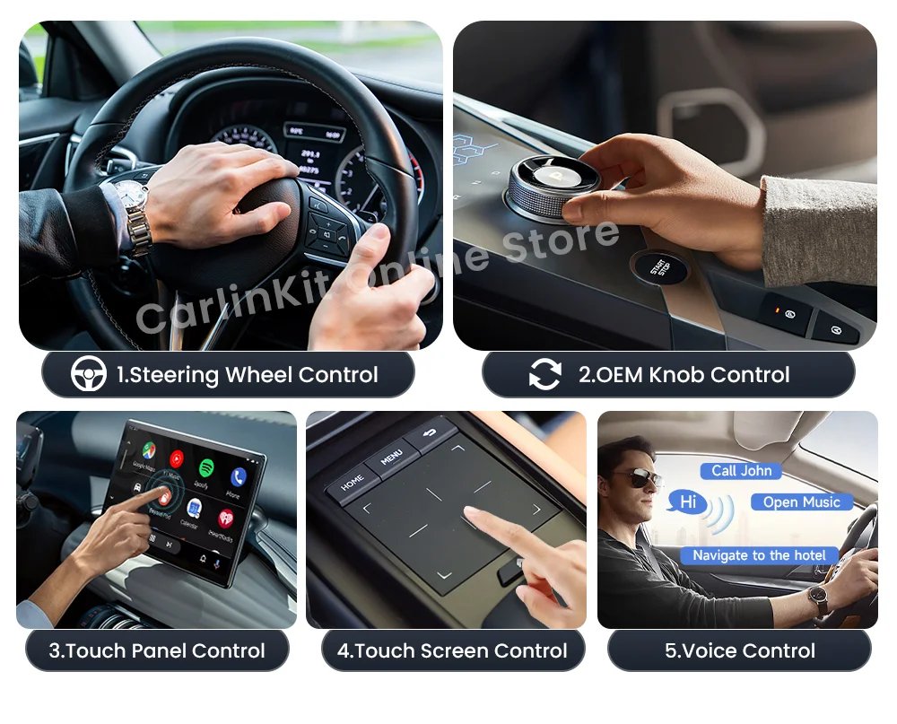 Carlinkit Tv Box SDM660 Qualcomm 8 Core Android 13 CarPlay Android Auto Wireless Adapter Support Online Video USB-A Port Youtube