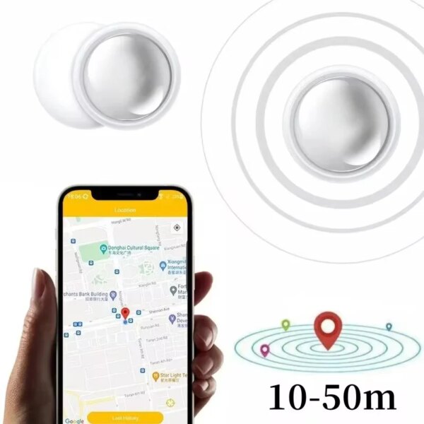 Mini GPS Tracker System For FindMy App Airtag Smart Bluetooth Locator Child Finder Bag Anti-Loss Pet Collar with Tracker - Image 2