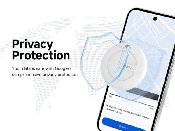 MiLi Tag Smart Gps Tracker for Cats Dogs Pets Locator Waterproof Gps Tracker Collar Work for Google Find My Android Tracking - Image 3