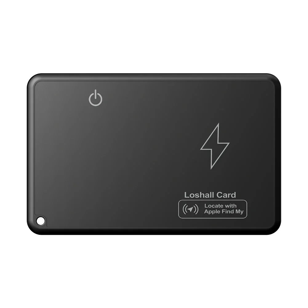 New Wireless Bluetooth Charging Tracking Location Wallet Tracker Card Waterproof GPS Locator Tracker Work for Apple Find My App