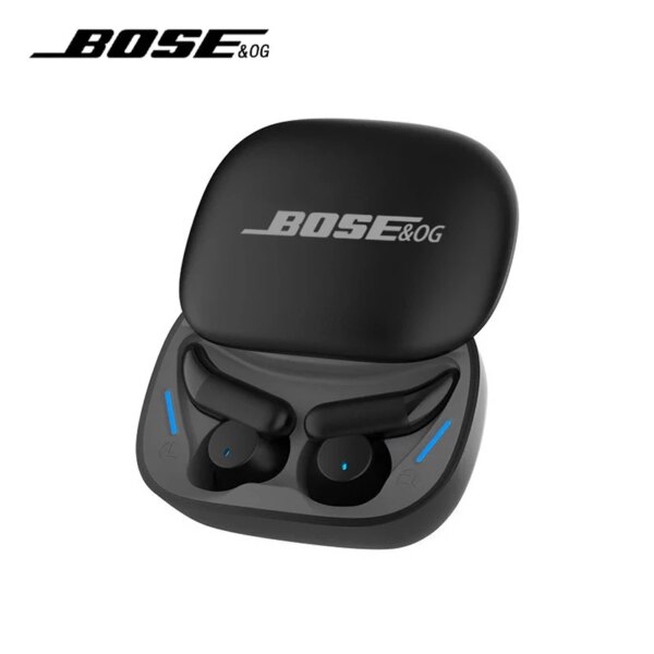 BOSE&OG Wireless Bluetooth Headphone In-ear Earplug Sleep Noise Reduction Sliding Cover Headset Sports/Gaming Earphones With Mic