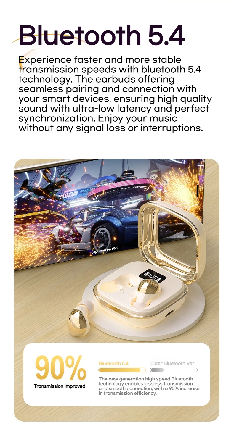 Sansui W42 Sleeping Earbuds Noise Canceling Ture Wireless Bluetooth 5.4 Earphone IPX4 Waterproof Bluetooth Headphone ENC HD Call Sansui W42 Sleeping Earbuds Noise Canceling Ture Wireless Bluetooth 5.4 Earphone IPX4 Waterproof Bluetooth Headphone ENC HD Call