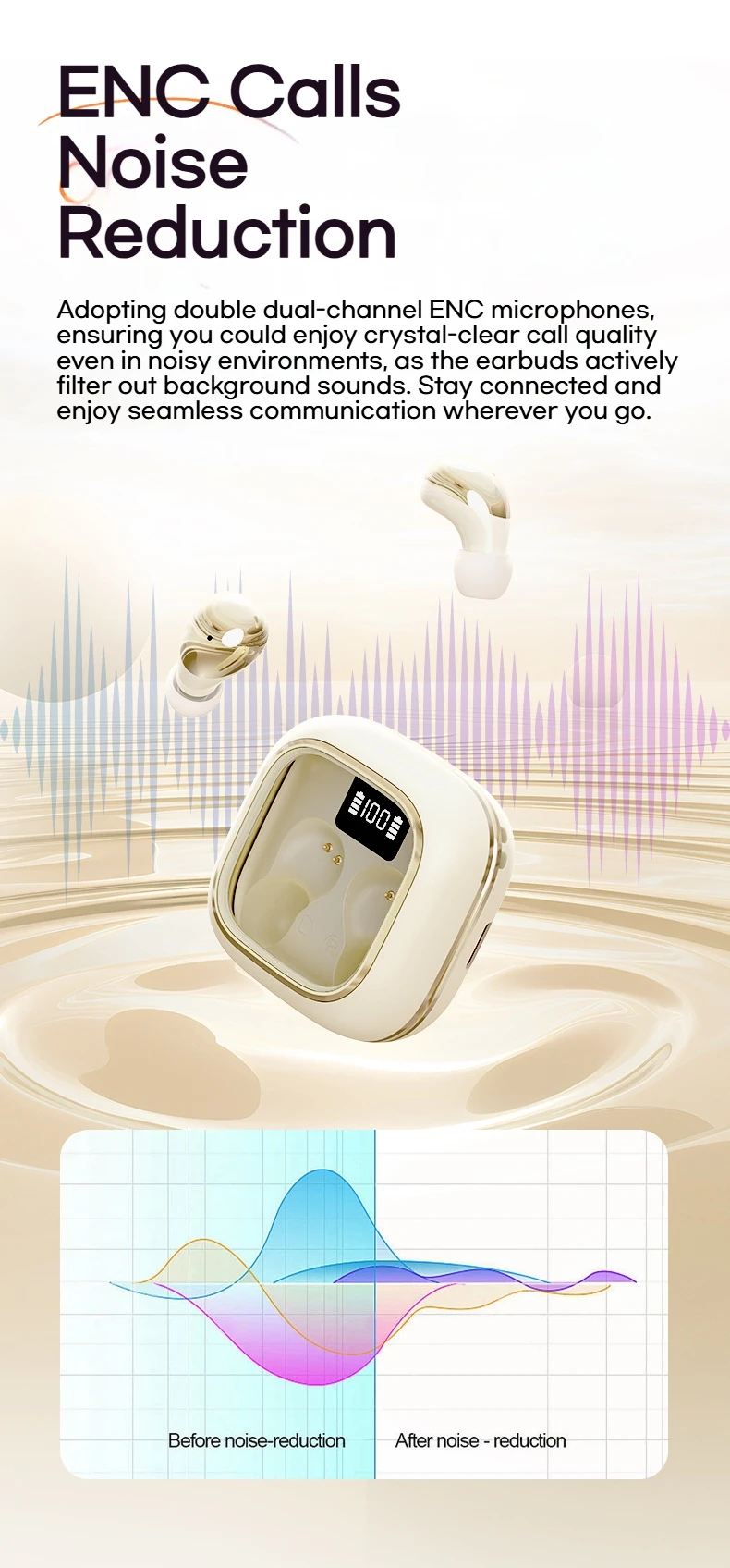 Sansui W42 Sleeping Earbuds Noise Canceling Ture Wireless Bluetooth 5.4 Earphone IPX4 Waterproof Bluetooth Headphone ENC HD Call Sansui W42 Sleeping Earbuds Noise Canceling Ture Wireless Bluetooth 5.4 Earphone IPX4 Waterproof Bluetooth Headphone ENC HD Call