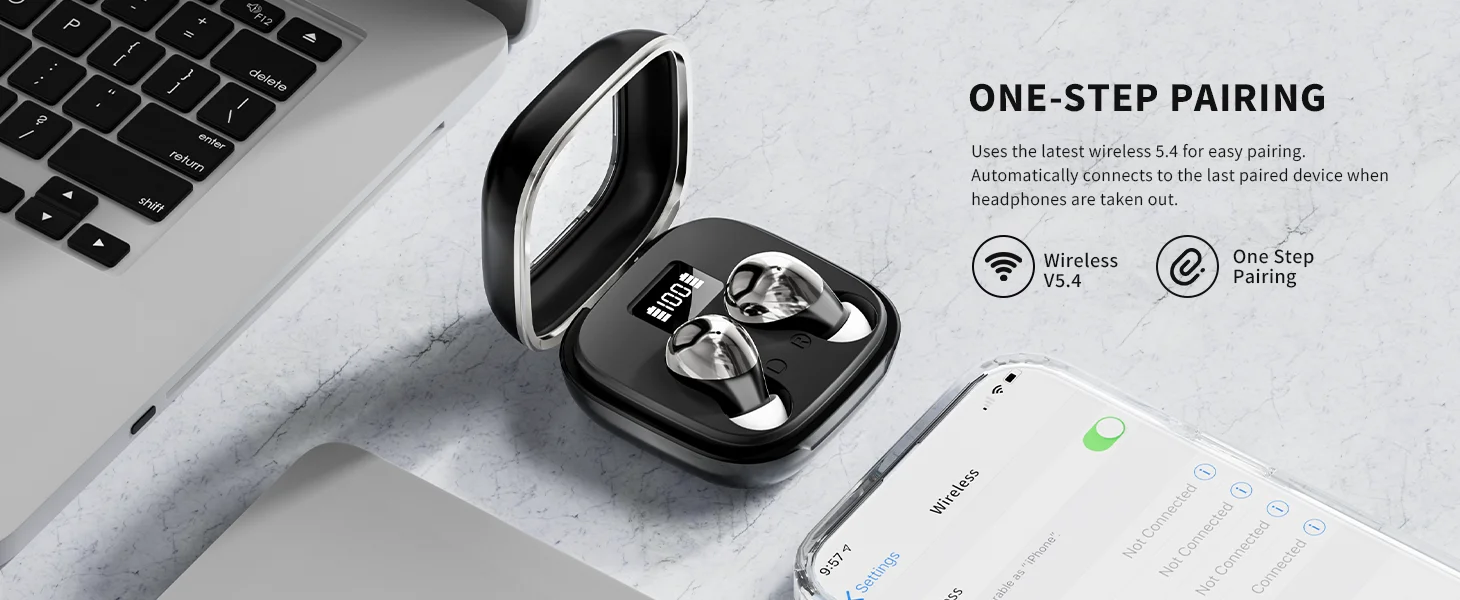 Sansui Sleep Invisible Earbuds Bluetooth 5.4 Mini Wireless Earphones ENC Noise Reduction HiFi Stereo Small Bluetooth Headset Sansui Sleep Invisible Earbuds Bluetooth 5.4 Mini Wireless Earphones ENC Noise Reduction HiFi Stereo Small Bluetooth Headset
