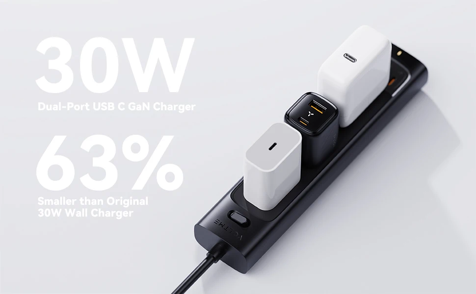 VOLTME Dual USB Fast Charger 30W Type C PD Quick Charge 3.0 Phone Charger for iPhone 15 14 Pro Max iPad Mini Xiaomi Samsung VOLTME Dual USB Fast Charger 30W Type C PD Quick Charge 3.0 Phone Charger for iPhone 15 14 Pro Max iPad Mini Xiaomi Samsung