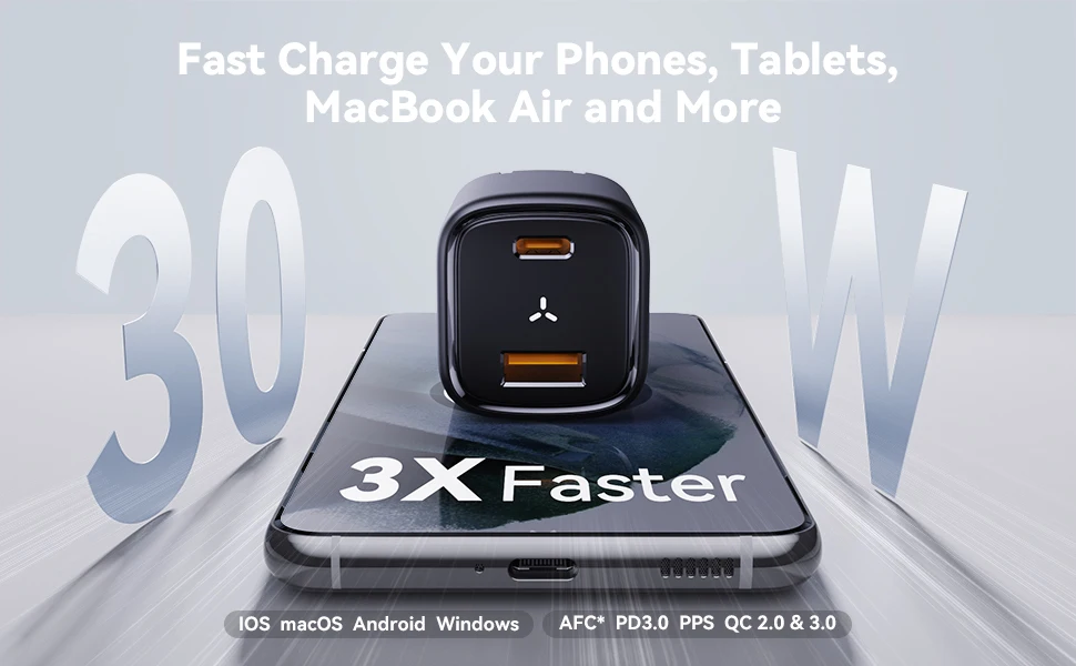 VOLTME Dual USB Fast Charger 30W Type C PD Quick Charge 3.0 Phone Charger for iPhone 15 14 Pro Max iPad Mini Xiaomi Samsung VOLTME Dual USB Fast Charger 30W Type C PD Quick Charge 3.0 Phone Charger for iPhone 15 14 Pro Max iPad Mini Xiaomi Samsung