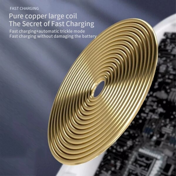 100W Wireless Charger Pad for iPhone 15 14 13 12 16 Pro Max X Samsung Xiaomi Phone Chargers Induction Fast Charging Dock Station - Image 4