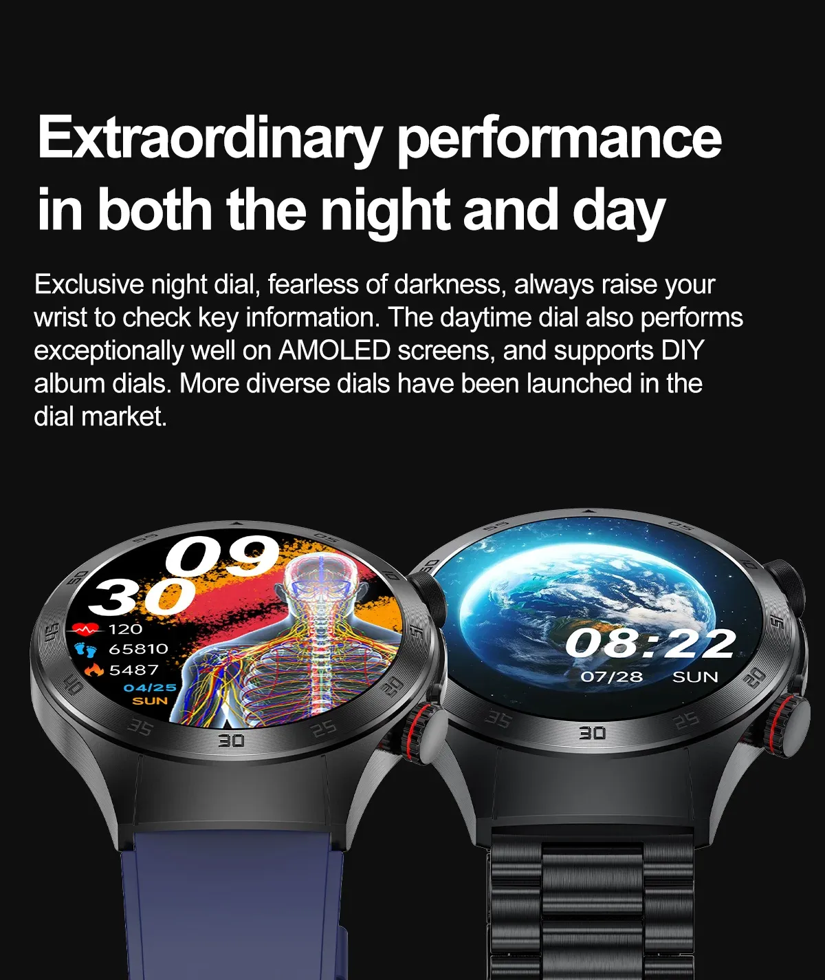 For XIAOMI IOS 650nm Laser Therapy Health Smart Watch Men ECG+PPG Blood Lipids Uric Acid Heart Rate Fitness Tracking Smartwatch