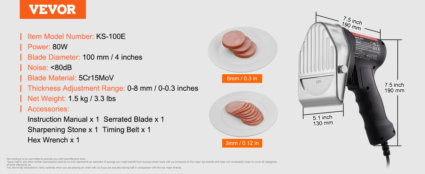 VEVOR Electric Shawarma Knife Professional Turkish Kebab Knife Commercial Stainless Steel Gyro Cutter Doner Kebab Meat Slicer VEVOR Electric Shawarma Knife Professional Turkish Kebab Knife Commercial Stainless Steel Gyro Cutter Doner Kebab Meat Slicer