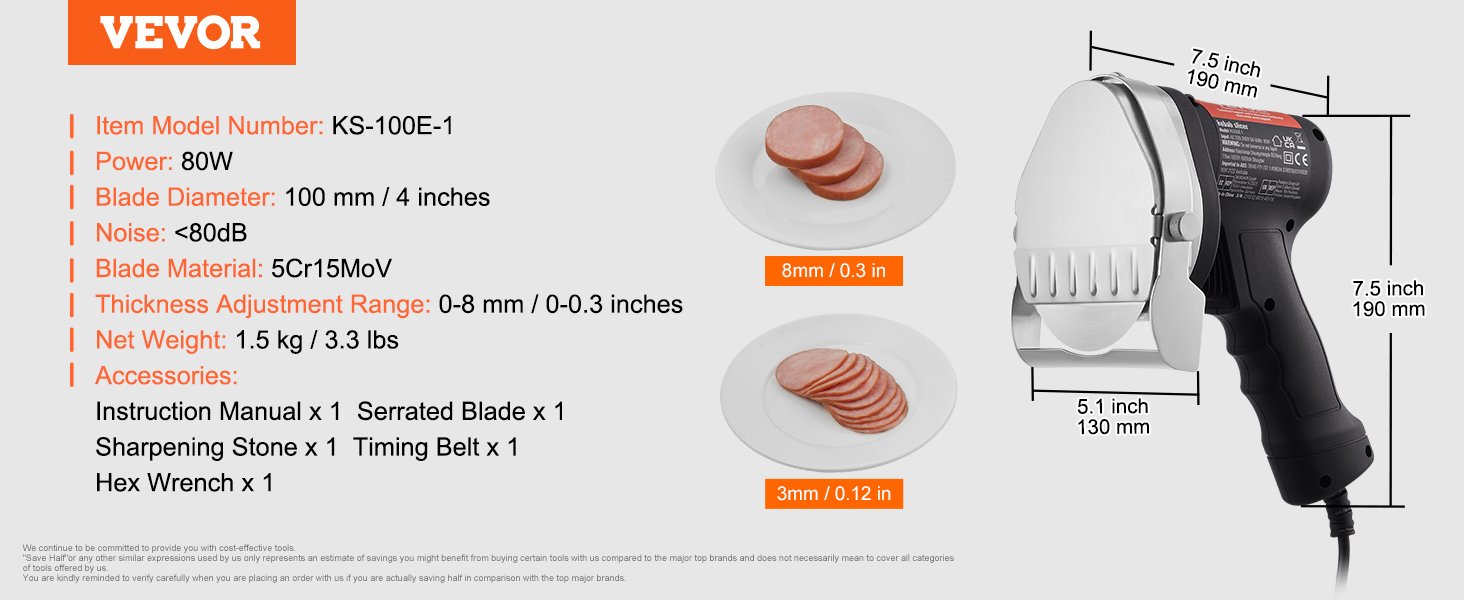 VEVOR Electric Shawarma Knife Professional Turkish Kebab Knife Commercial Stainless Steel Gyro Cutter Doner Kebab Meat Slicer VEVOR Electric Shawarma Knife Professional Turkish Kebab Knife Commercial Stainless Steel Gyro Cutter Doner Kebab Meat Slicer