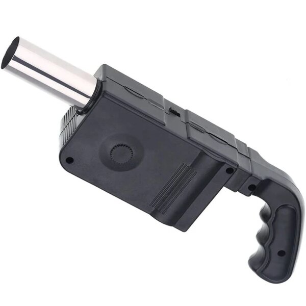 LMETJMA BBQ Air Blower Portable Handheld Electric BBQ Fan Outdoor Camping Barbecue Charcoal Grill Fan Fire Bellows Tool JT54 - Image 5