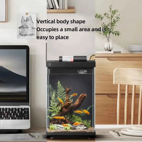 New Original Xiaomi Mijia Smart Desktop Fish Tank 10L Remote Feeding Via APP Professional Filtration System Work With Mi Home - Image 6