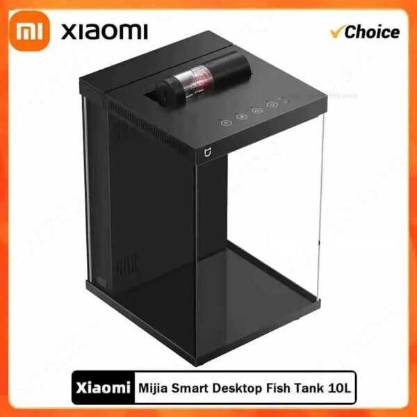 New Original Xiaomi Mijia Smart Desktop Fish Tank 10L Remote Feeding Via APP Professional Filtration System Work With Mi Home