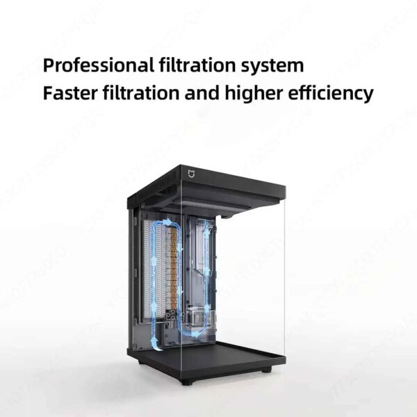 New Original Xiaomi Mijia Smart Desktop Fish Tank 10L Remote Feeding Via APP Professional Filtration System Work With Mi Home - Image 3