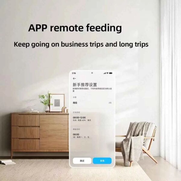 New Original Xiaomi Mijia Smart Desktop Fish Tank 10L Remote Feeding Via APP Professional Filtration System Work With Mi Home - Image 2