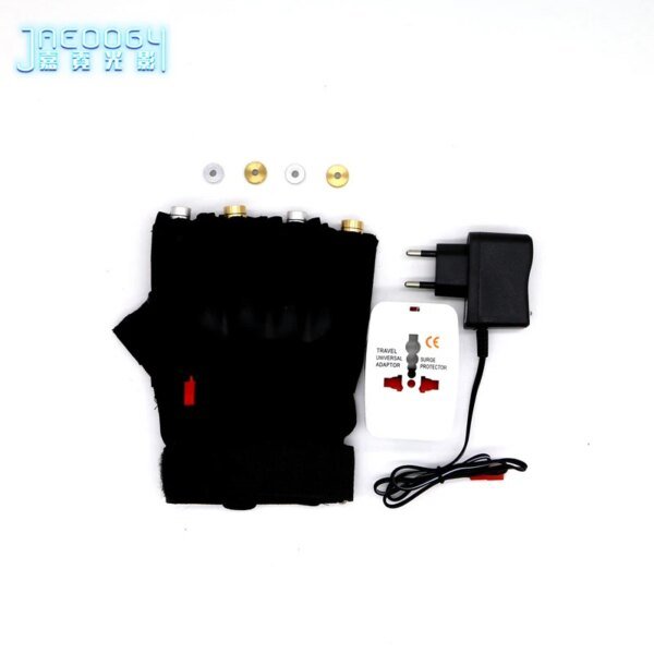 Party DJ RGB laser gloves including 2 green and 2 red laser flashing gloves LED robot clothing bar party stage show - Image 6
