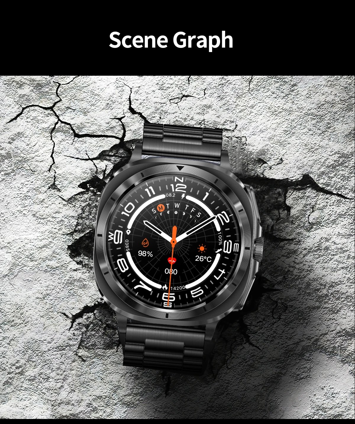 2025 New For Samsung Health Galaxy Watch 7 Ultra Smart Watch Uric Acid Blood lipids ECG+PPG Blood Pressure Heart Rate Smartwatch