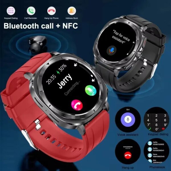 2025 New Samsung Galaxy Health Watch 7 Ultra Smart Watch Uric Acid Blood lipids ECG+PPG Blood Pressure Heart Rate Smartwatch - Image 6