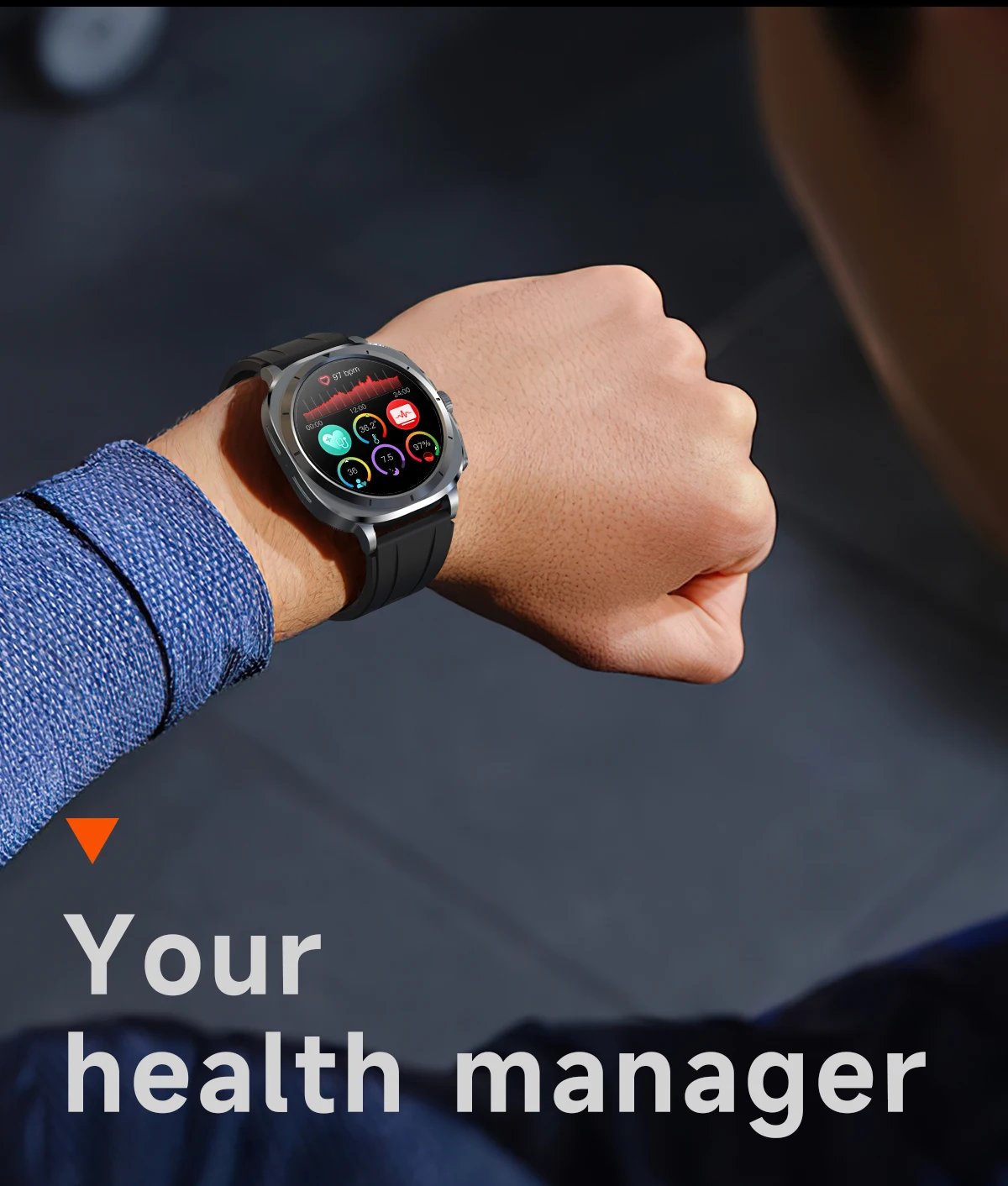 2025 New For Samsung Health Galaxy Watch 7 Ultra Smart Watch Uric Acid Blood lipids ECG+PPG Blood Pressure Heart Rate Smartwatch