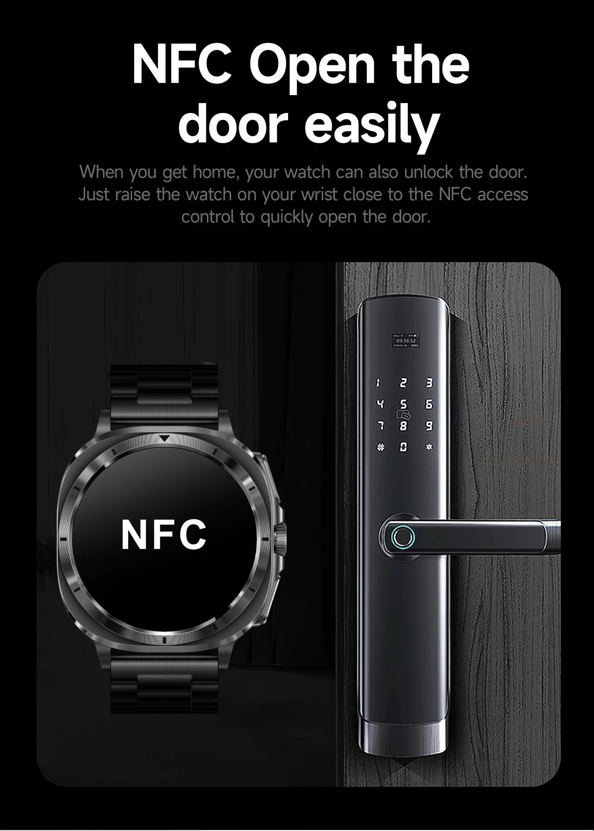 2025 New For Samsung Health Galaxy Watch 7 Ultra Smart Watch Uric Acid Blood lipids ECG+PPG Blood Pressure Heart Rate Smartwatch