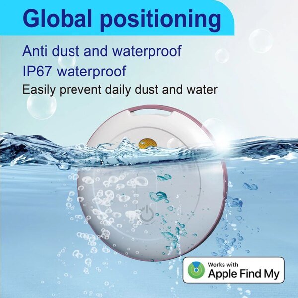 Locate Tracker Airtag Portable Locator Key Loss Prevention Waterproof Global Positioning for iPhone Google Find My Device 2025