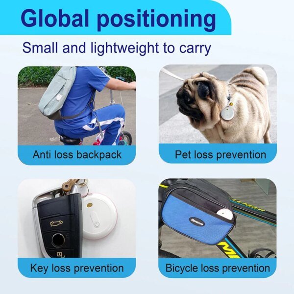 Locate Tracker Airtag Portable Locator Key Loss Prevention Waterproof Global Positioning for iPhone Google Find My Device 2025 - Image 5