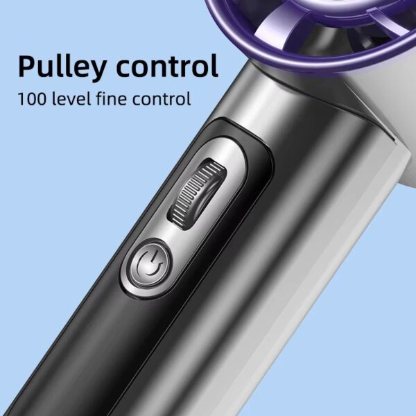 Xiaomi Handheld Portable Fan 100 Wind Speeds Adjustable Usb Charging Mini Outdoor Portable Turbo Long-lasting High Speed Fan - Image 3