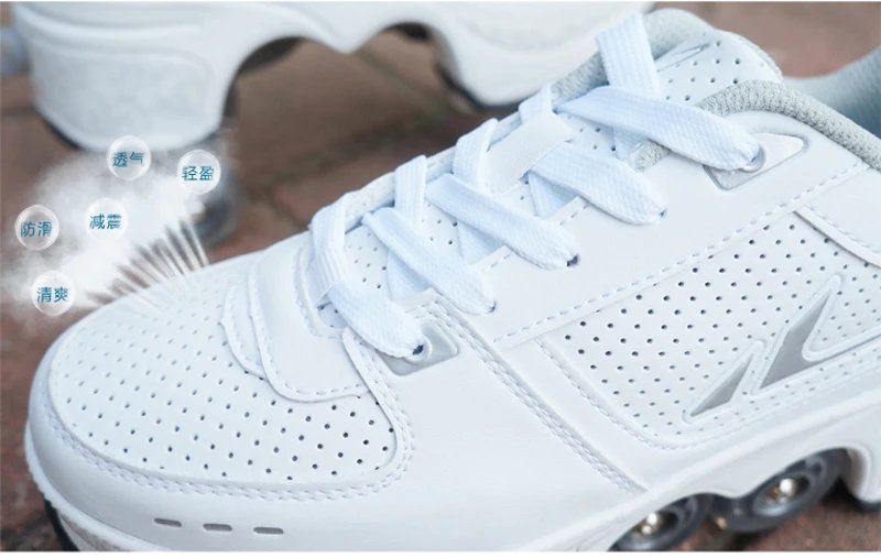 Kids Four-Wheel Roller Skate Shoes Casual Deformation Parkour Sneakers Skates Adult Stage personalized Sport Roller Skate Shoes Kids Four-Wheel Roller Skate Shoes Casual Deformation Parkour Sneakers Skates Adult Stage personalized Sport Roller Skate Shoes