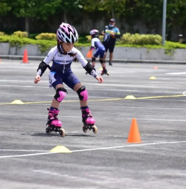 Bont Child Inline Skating Racing Skinsuit Short Sleeve Speed Inline Roller Skating Triathlon Training Clothing Kids Jumpsuit - Image 6