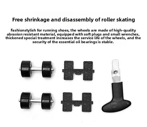 Adjustable 4 Wheel Sneaker Outdoor Girls Deformation Roller Skate Durable Unisex Adult Fashionable Casual Parkour Shoes Adjustable 4 Wheel Sneaker Outdoor Girls Deformation Roller Skate Durable Unisex Adult Fashionable Casual Parkour Shoes