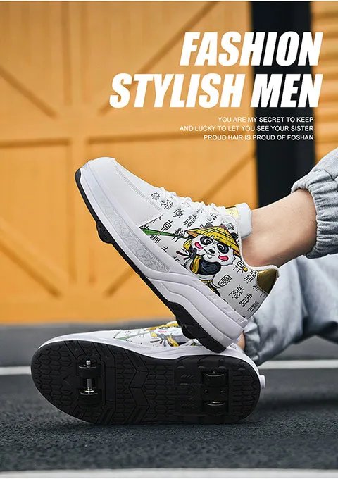 Adjustable 4 Wheel Sneaker Outdoor Girls Deformation Roller Skate Durable Unisex Adult Fashionable Casual Parkour Shoes Adjustable 4 Wheel Sneaker Outdoor Girls Deformation Roller Skate Durable Unisex Adult Fashionable Casual Parkour Shoes