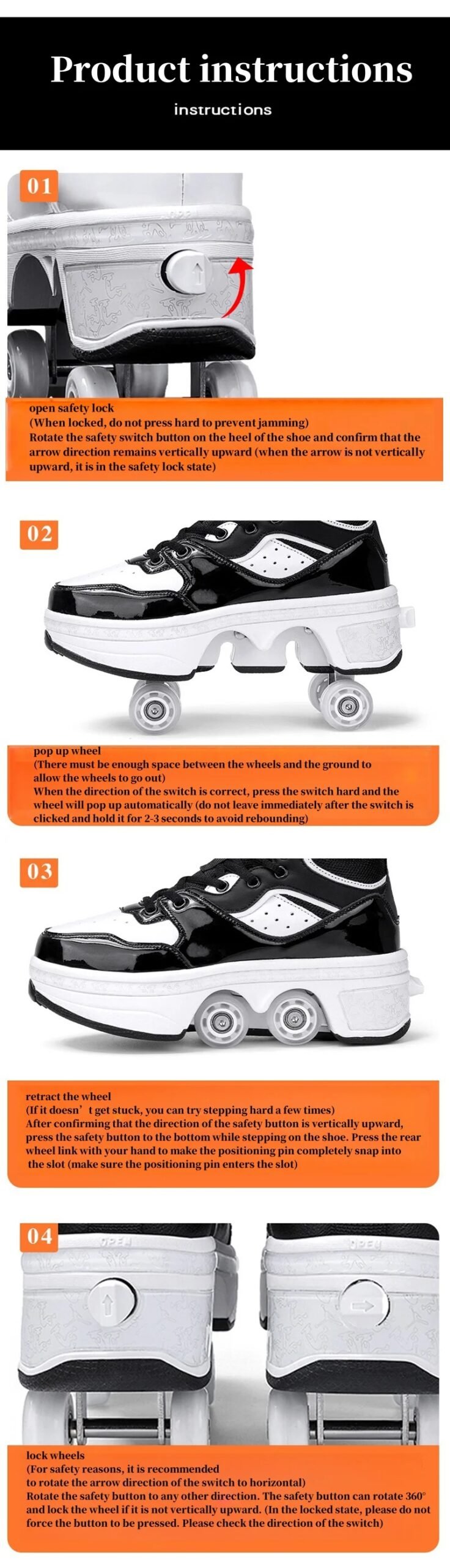 New Children's Four Wheel Skates for Men Women With brake Roller Skates Deformed Student 4 roller Skates Assembly Roller Shoes New Children's Four Wheel Skates for Men Women With brake Roller Skates Deformed Student 4 roller Skates Assembly Roller Shoes