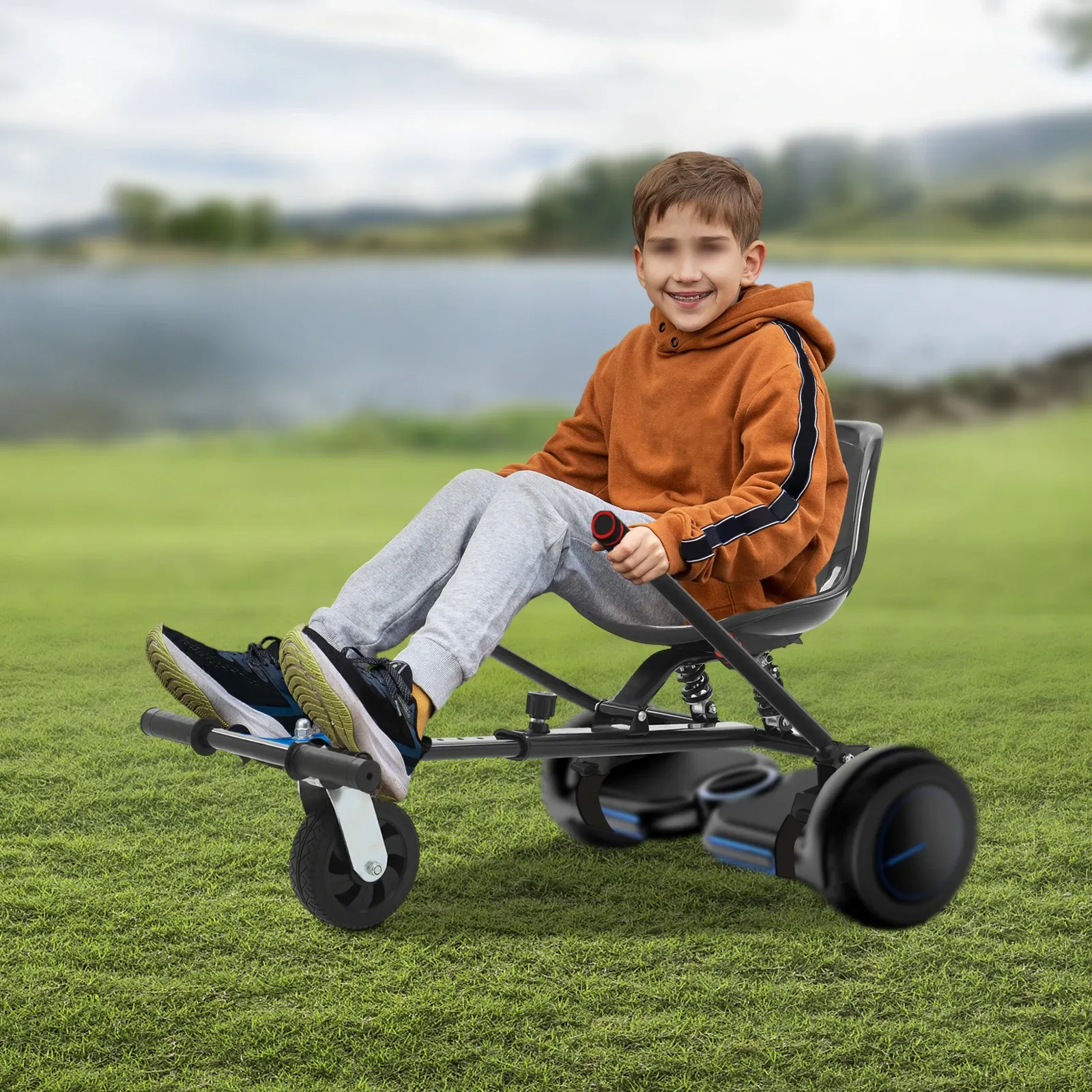Hoverboard Seat Attachment Balancing Scooter Seat Attachment, Adjustable Hoverboard Seat Attachment