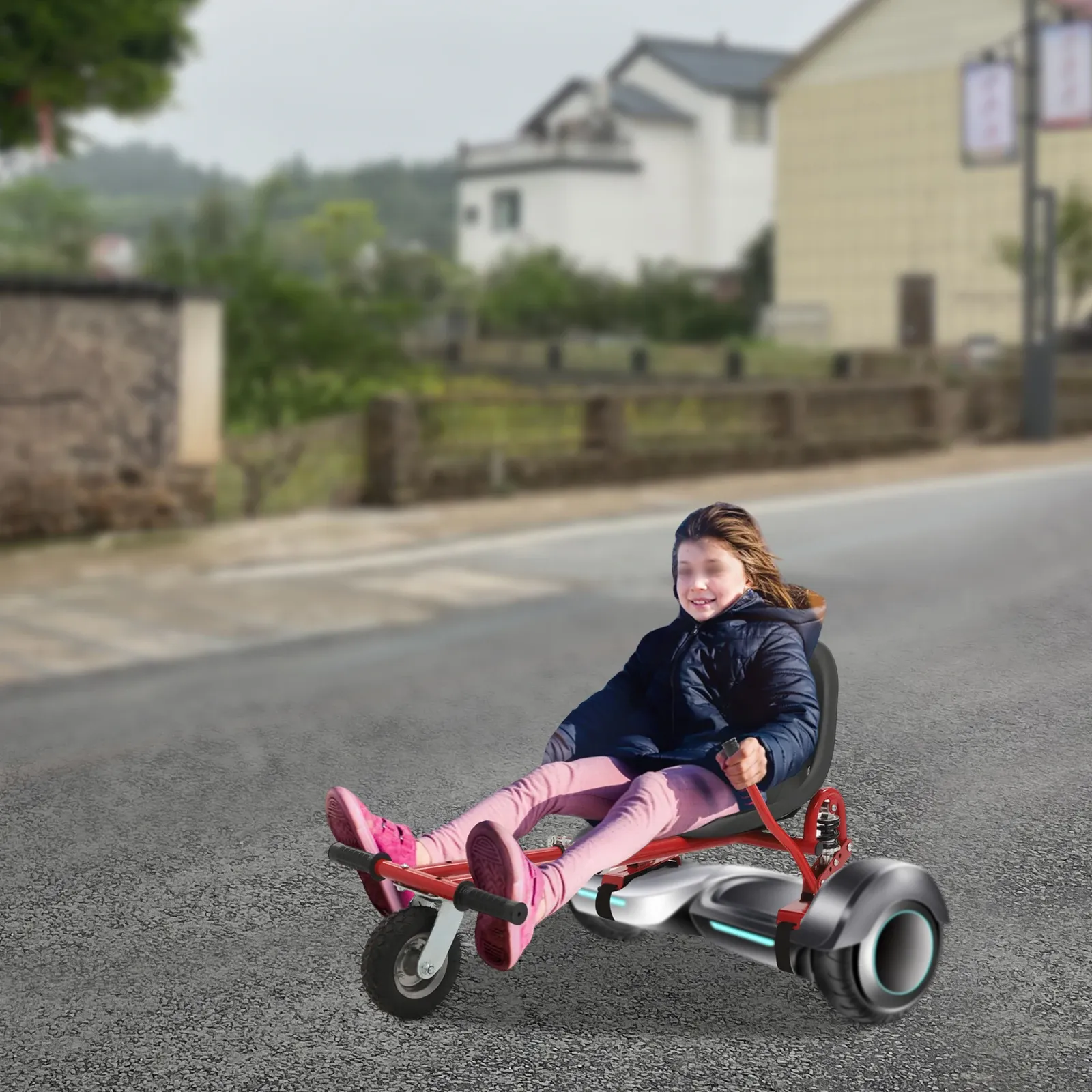 Hoverboard Seat Attachment Balancing Scooter Seat Attachment, Adjustable Hoverboard Seat Attachment