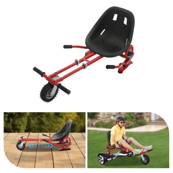 Hoverboard Seat Attachment Balancing Scooter Seat Attachment, Adjustable Hoverboard Seat Attachment - Image 6