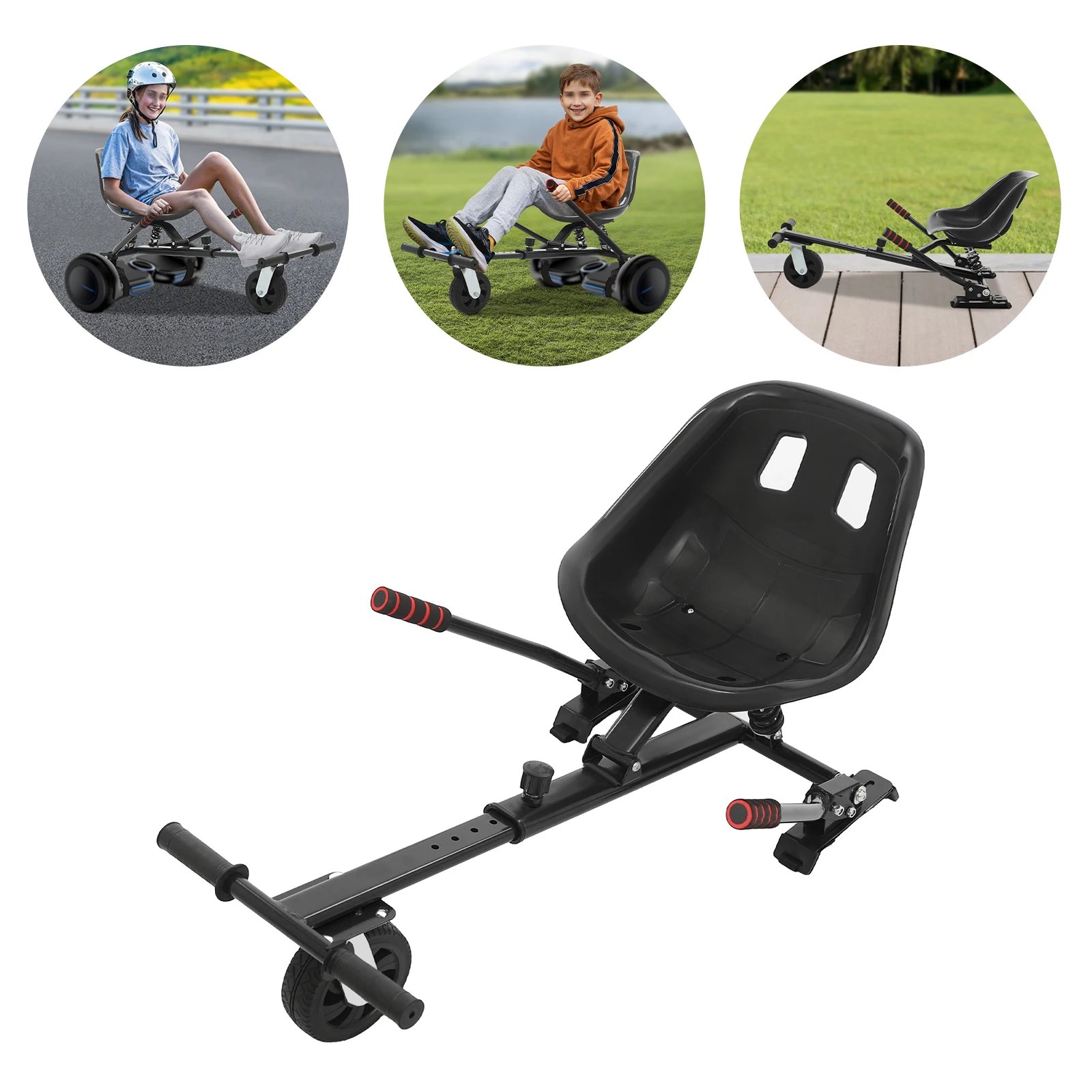 Hoverboard Seat Attachment Balancing Scooter Seat Attachment, Adjustable Hoverboard Seat Attachment Hoverboard Seat Attachment Balancing Scooter Seat Attachment, Adjustable Hoverboard Seat Attachment