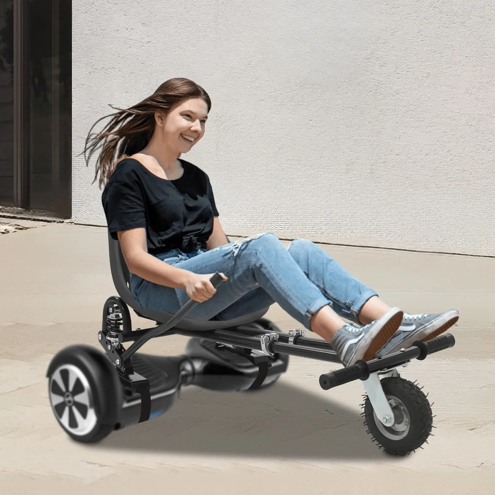 Hoverboard Seat Attachment Balancing Scooter Seat Attachment, Adjustable Hoverboard Seat Attachment