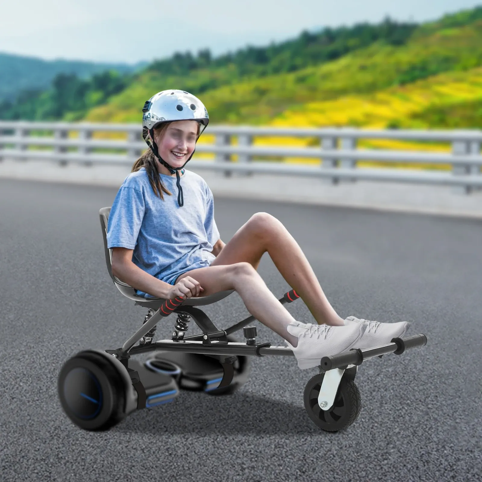 Hoverboard Seat Attachment Balancing Scooter Seat Attachment, Adjustable Hoverboard Seat Attachment
