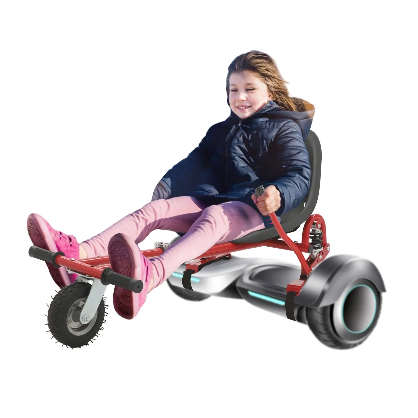 Hoverboard Seat Attachment Balancing Scooter Seat Attachment, Adjustable Hoverboard Seat Attachment
