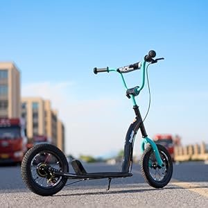 JOYSTAR Kick Scooter for Kids, Lightweight Kids Scooter with Adjustable Handlebar, Rear Drum Brakes, Scooter for Boys & Girls JOYSTAR Kick Scooter for Kids, Lightweight Kids Scooter with Adjustable Handlebar, Rear Drum Brakes, Scooter for Boys & Girls