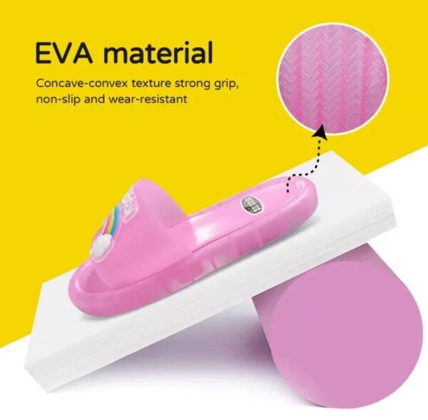 Children‘s Boys Girls Slippers Cartoon Unicorn Animals Prints Shoes Lighted Fashion Cute Shoes Bathroom Kids Toddler Slippers - Image 4